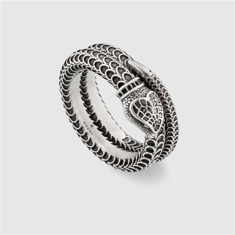 gucci garden snake ring|gucci snake ring men.